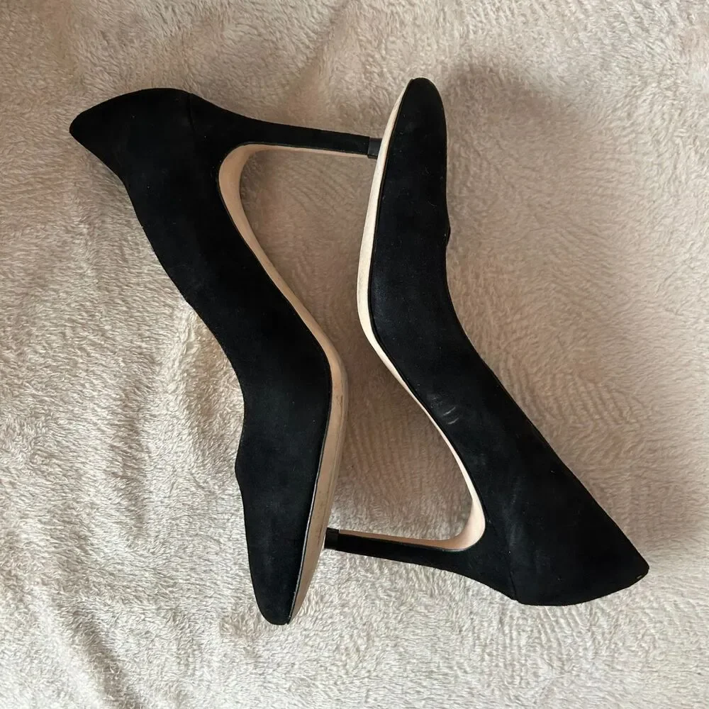 Cole Haan Go To Park Pump Black Suede